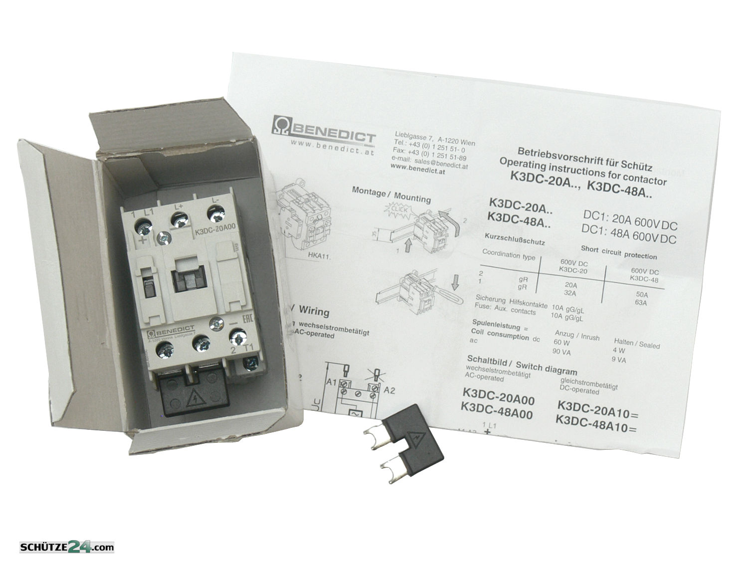 K3DC-20A00 230 V Inhalt