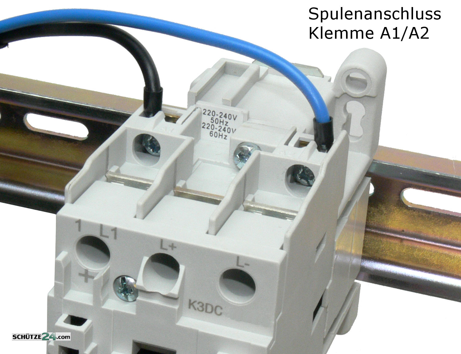 K3DC-20A00 230 V Spulenanschluss A1 A2